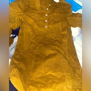 CrewCuts Brown Button Down